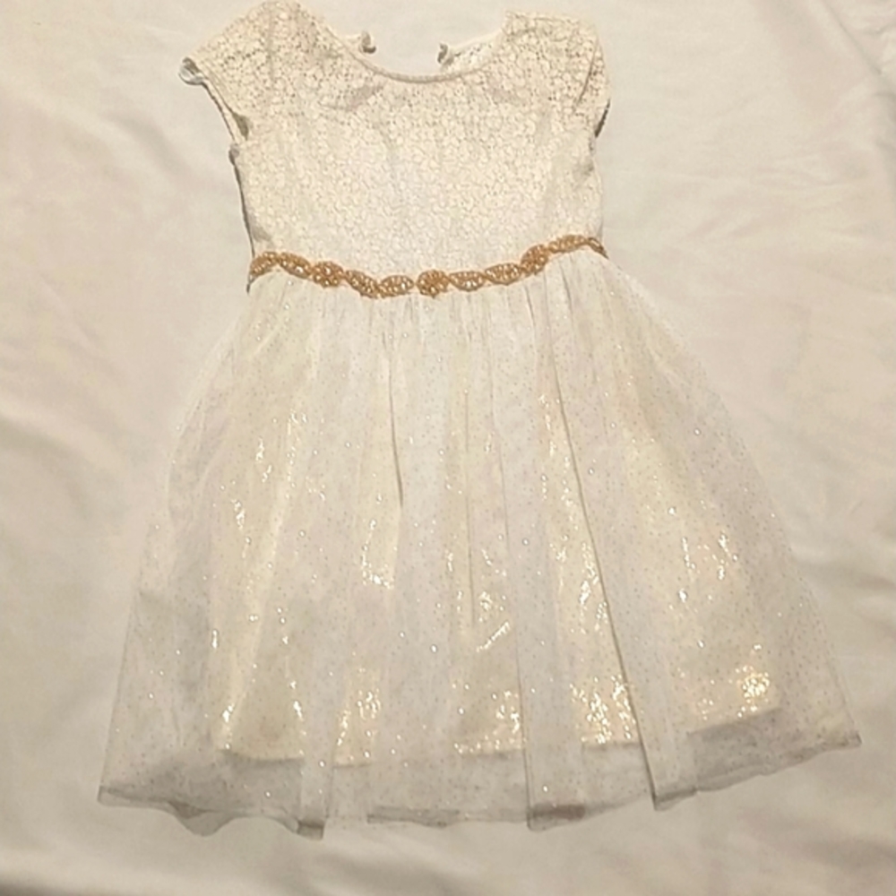 Sequin Hearts Girl Dress
